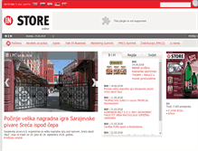 Tablet Screenshot of instore.ba